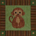 Emmett the Monkey Baby Quilt Pattern