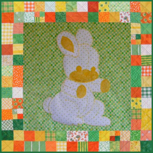 Pet Stuffies Berta the Bunny Baby Quilt Pattern