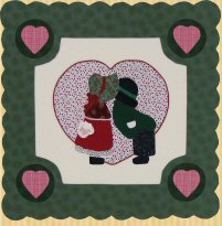 First Kiss Sunbonnet Family Gallery