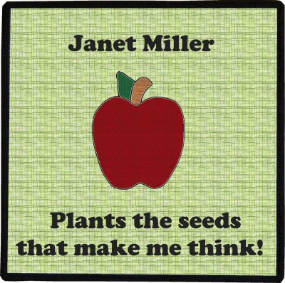 Thank You Teacher - Plants the seeds that make me think!