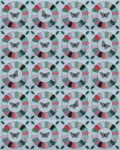 Dresden Plate – Pointy Tipped – Free Bird Quilting Designs