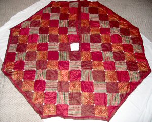 Quilted Christmas Tree Skirt
