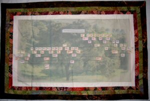 Genealogy Pedigree Quilt