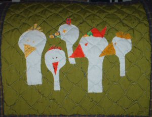 Chickens Quilt