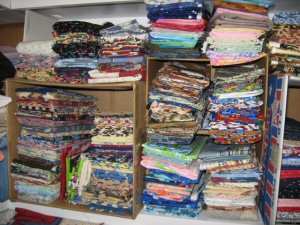 Organized Fabric Stash