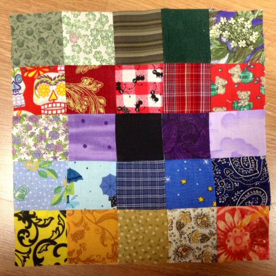 Quilt Bingo Card Example