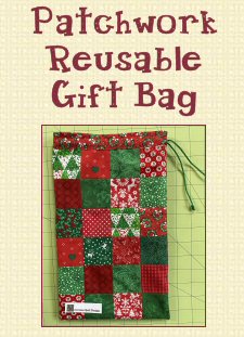 Patchwork Reusable Gift Bag