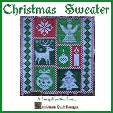 Christmas Sweater Free Quilt Pattern