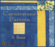 Cornerstones Free Quilt Pattern