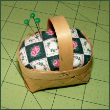 Playing with Pincushions Basket Tutorial