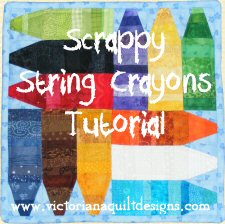 Scrappy String Crayons Free Tutorial