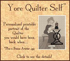 Yore Quilter Self Personalized Printable Portrait