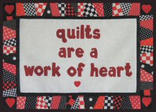 Quilts are a Work of Heart Free Quilt Pattern